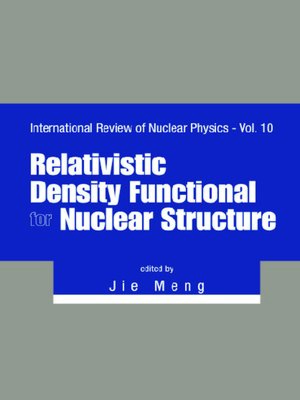 cover image of Relativistic Density Functional For Nuclear Structure